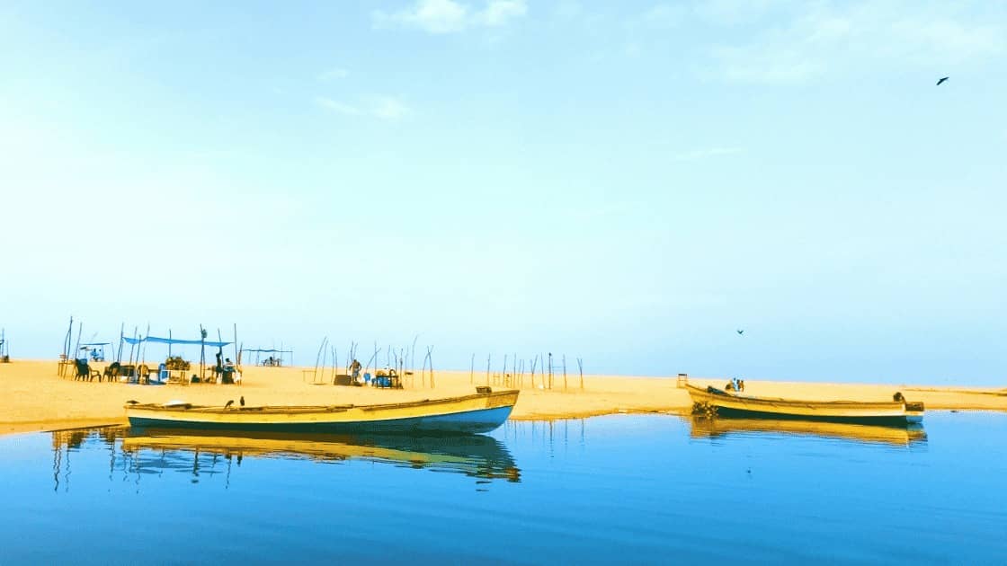 Poovar backwater boating experience with scenic waterways